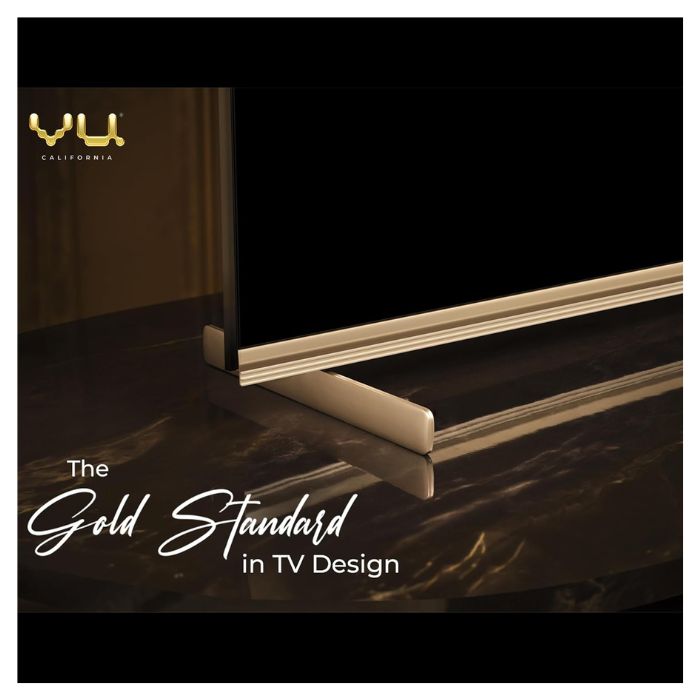 Vu Masterpiece 75-inch Armani Gold 4K QLED TV