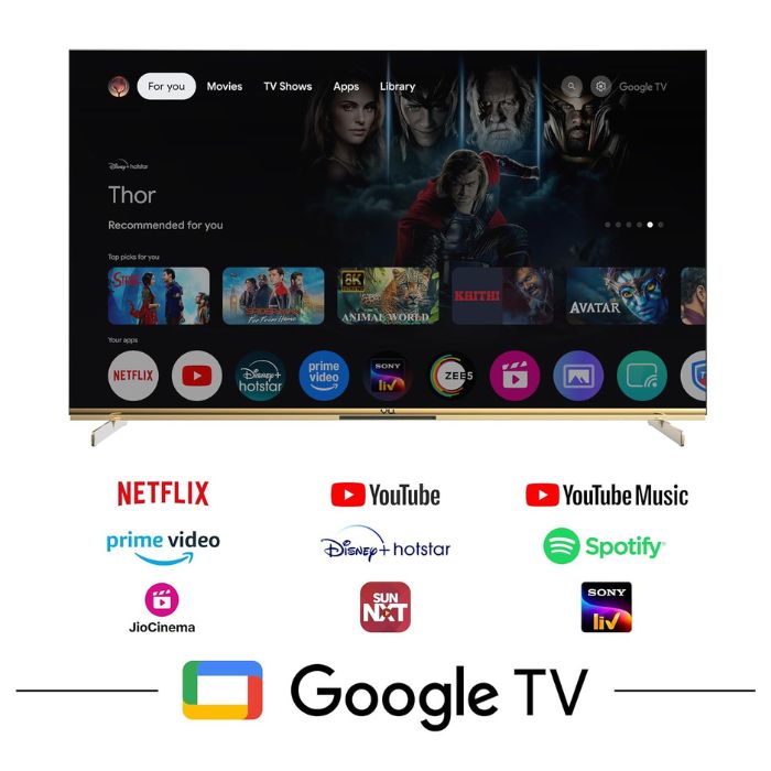 Vu Masterpiece 75-inch Armani Gold 4K QLED TV