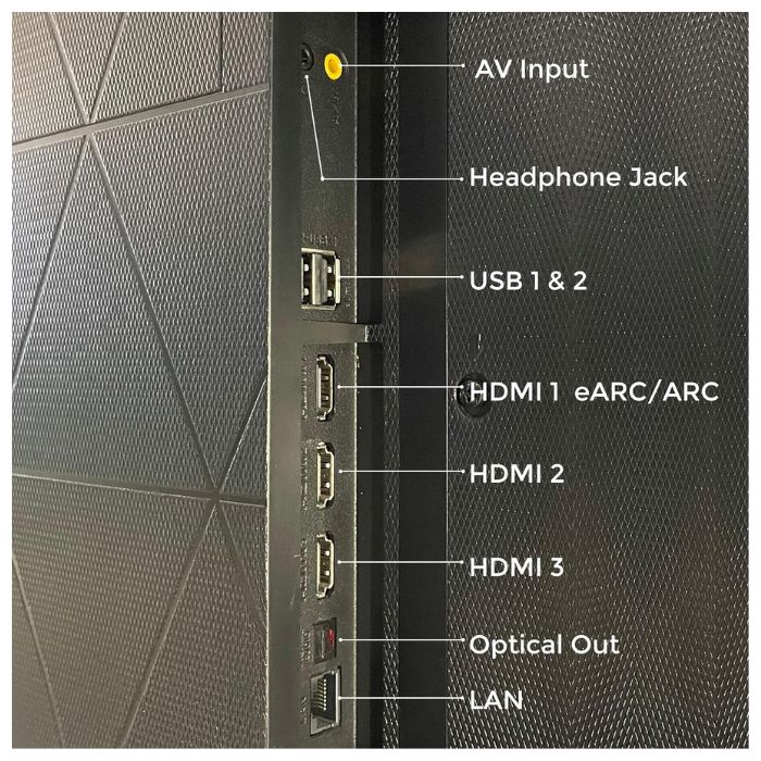 Vu Masterpiece 75-inch Armani Gold 4K QLED TV