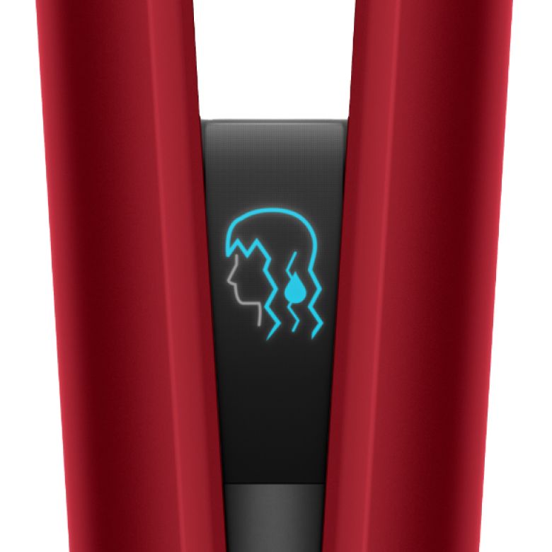 Dyson Airstrait Wet-to-Dry Hair Straightener with Airflow, Red Velvet Gold Colour