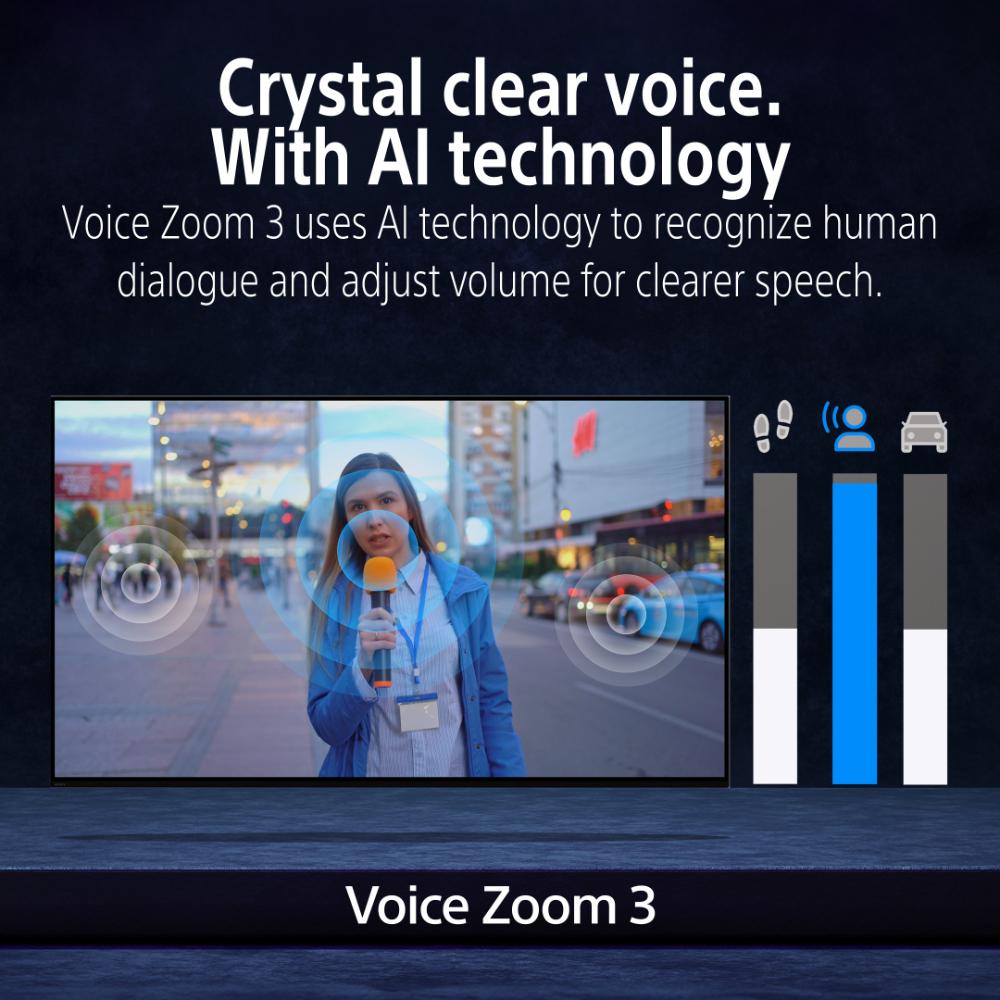 Sony BRAVIA 5 75-inch 4K Ultra HD AI Smart Mini LED Google TV