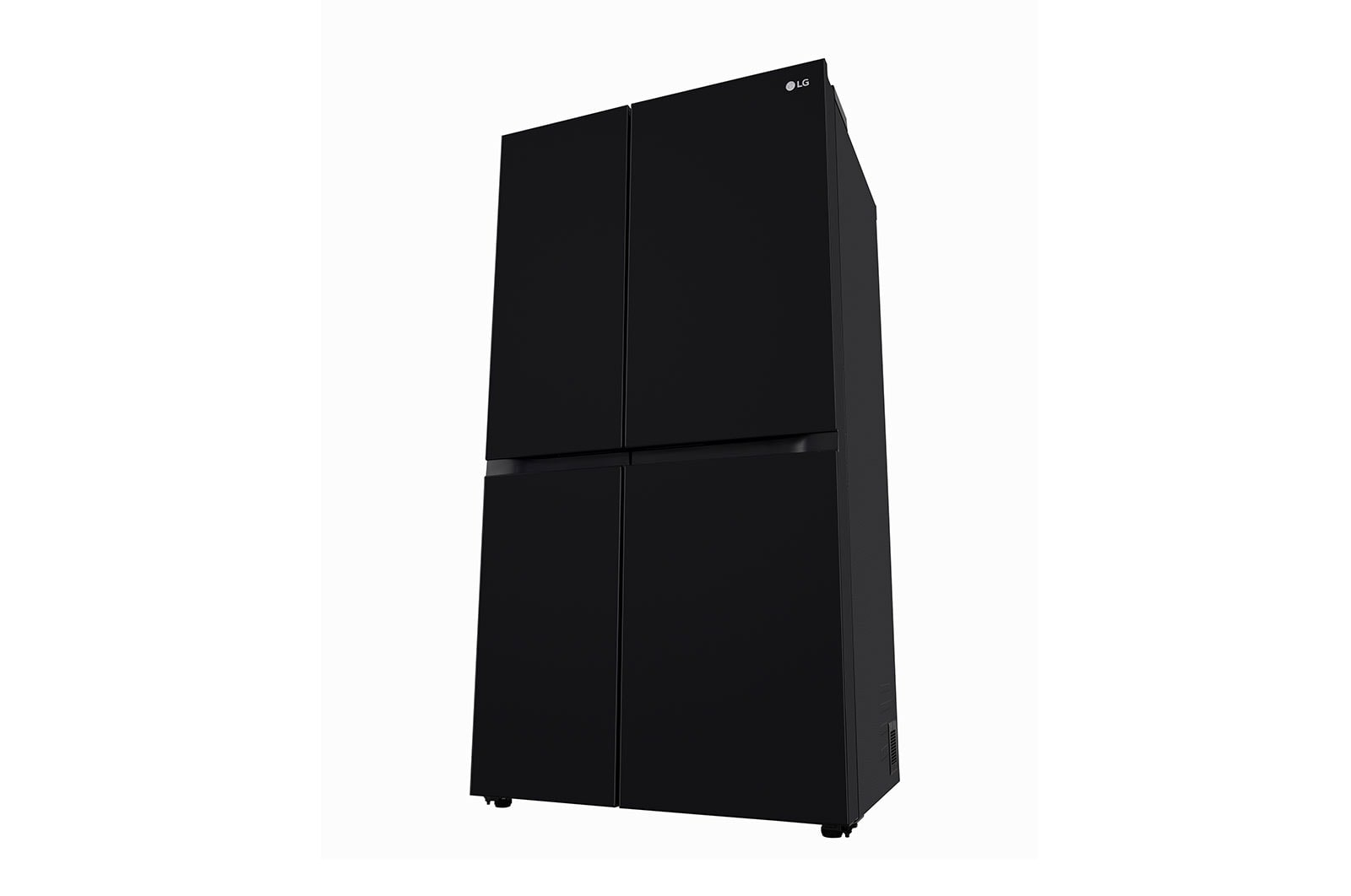 LG 650L Wi-Fi Convertible Side-by-Side Refrigerator with DoorCooling+™, Black Mirror Finish