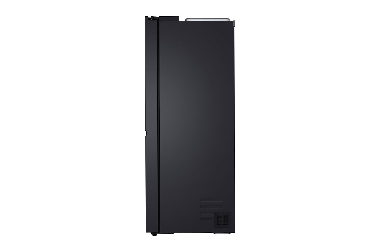 LG 650L Wi-Fi Convertible Side-by-Side Refrigerator with DoorCooling+™, Black Mirror Finish
