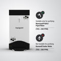 Sure From Aquaguard A-Star UV Water Purifier with 3-Stage Purification + UV e-Boiling + Auto Lamp Cut-off + Smart LED Alerts (A-Star)