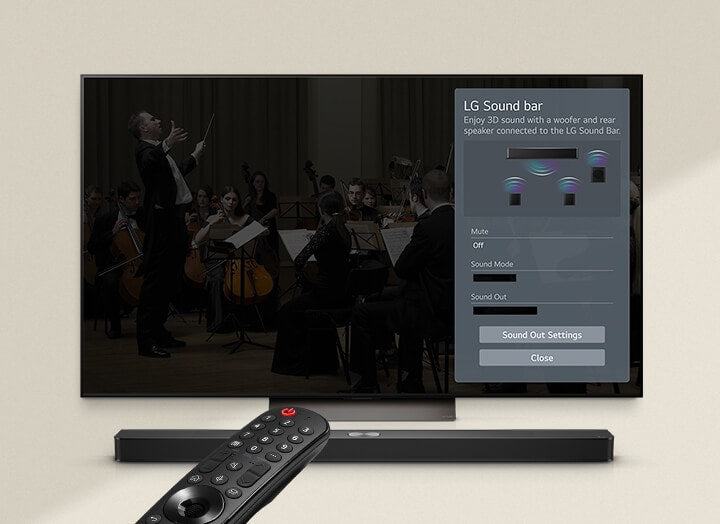 LG S40T 300W 2.1 Ch Soundbar for TV with AI Sound Pro