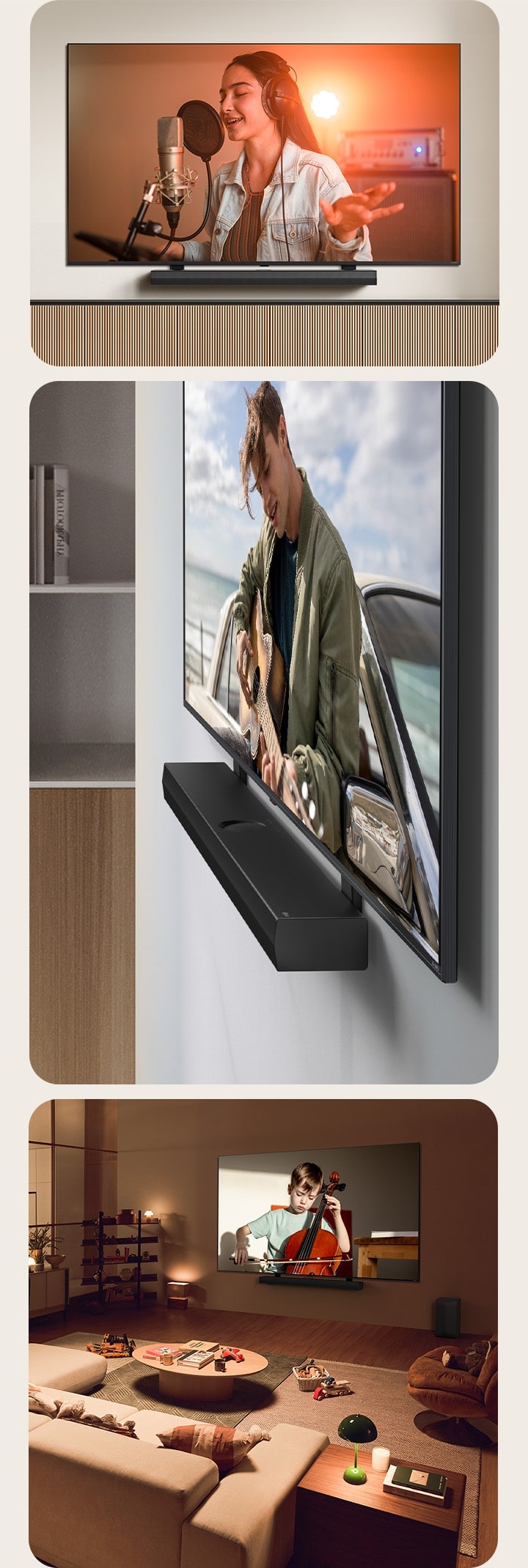 LG S70TY 3.1.1Ch QNED TV Soundbar: Immersive Dolby Atmos Audio with Wireless Subwoofer