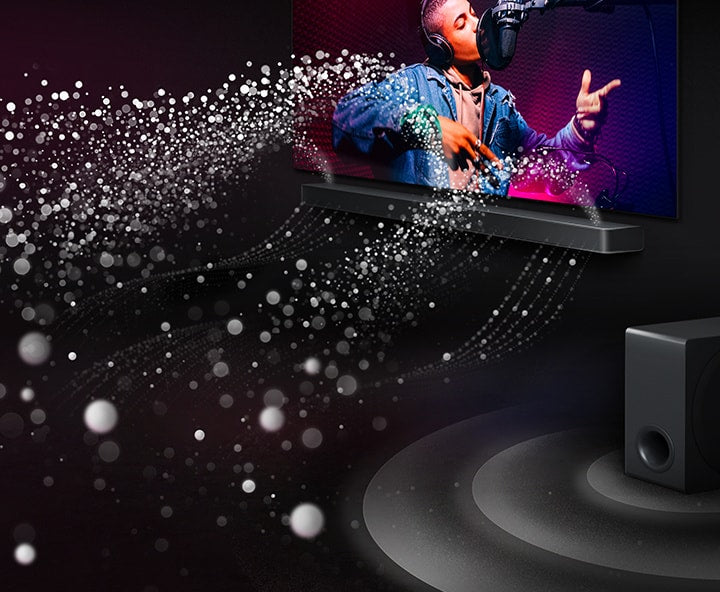 LG S95TR 9.1.5 Channel Home Theater Soundbar with Wireless Rear Speakers, Dolby Atmos