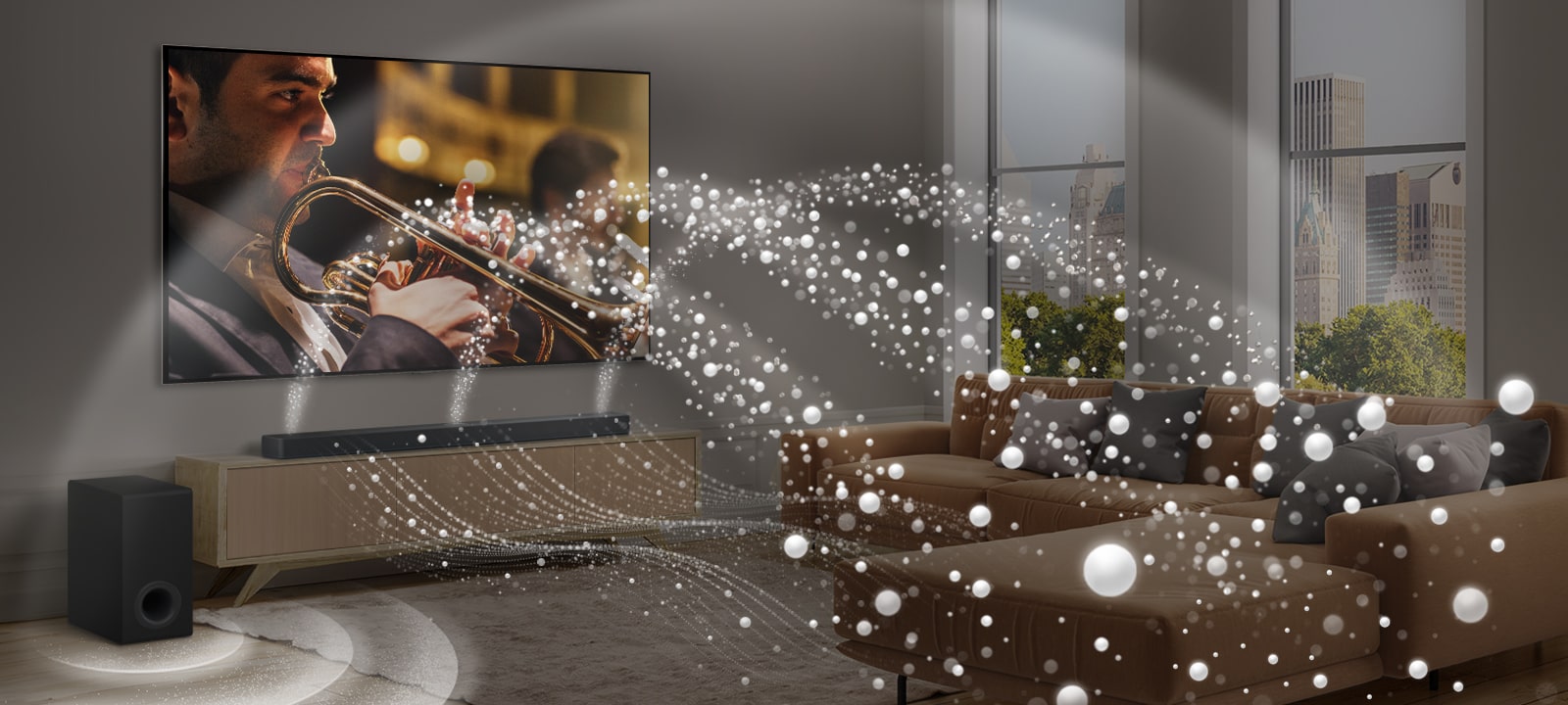 LG S95TR 9.1.5 Channel Home Theater Soundbar with Wireless Rear Speakers, Dolby Atmos