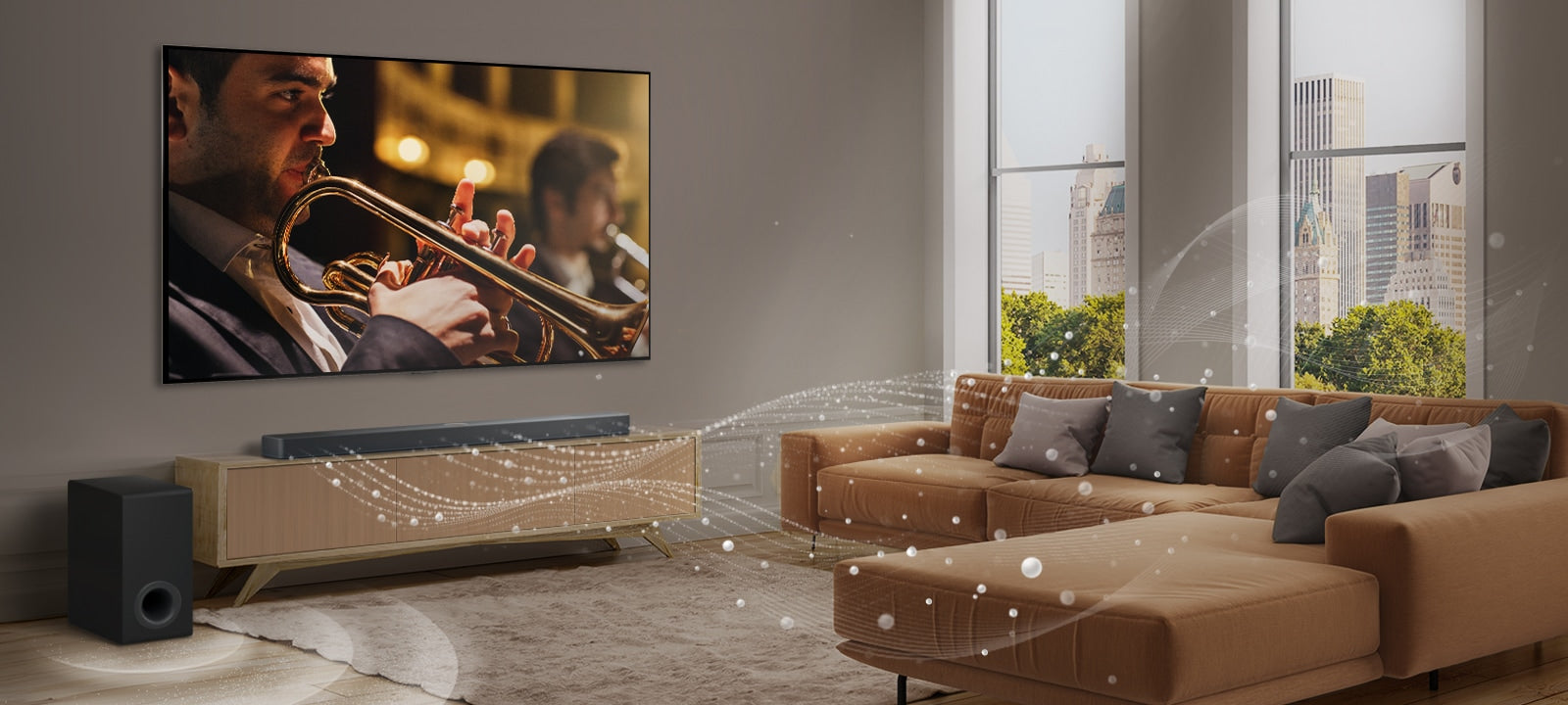LG S95TR 9.1.5 Channel Home Theater Soundbar with Wireless Rear Speakers, Dolby Atmos
