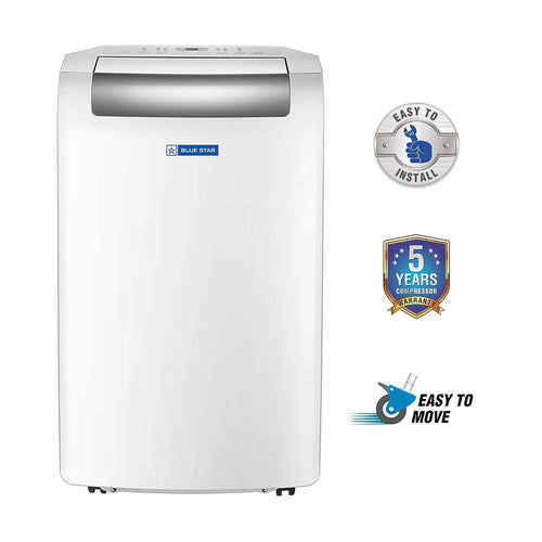 Blue Star PC12DB Portable AC - Side View