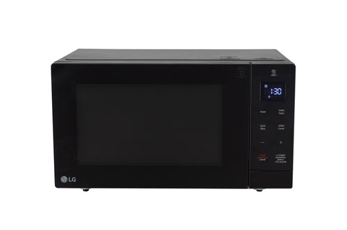 LG MS3032BK 30L Solo Microwave Oven - Front View