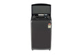 LG T80V4MB1S 8Kg Fully Automatic Top Load Washing Machine Middle Black - Side View