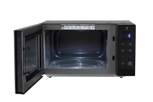 LG MS3032BK 30L Solo Microwave Oven - Angle View