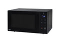 LG MS3032BK 30L Solo Microwave Oven - Side View