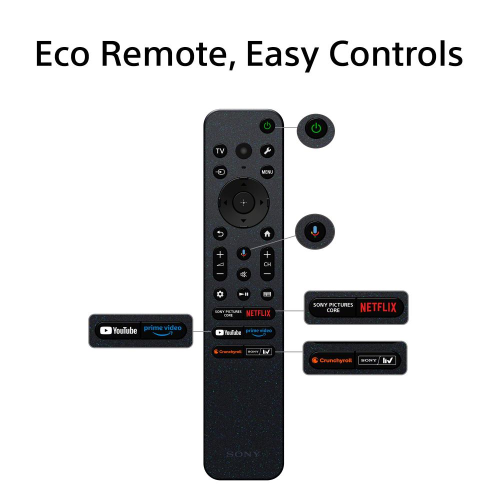Sony BRAVIA 5 75-inch 4K Ultra HD AI Smart Mini LED Google TV