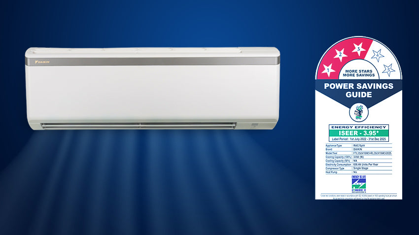 Daikin FTL35U 1 Ton 3-Star Non-Inverter Split AC: Coanda Airflow, PM2.5 Filter