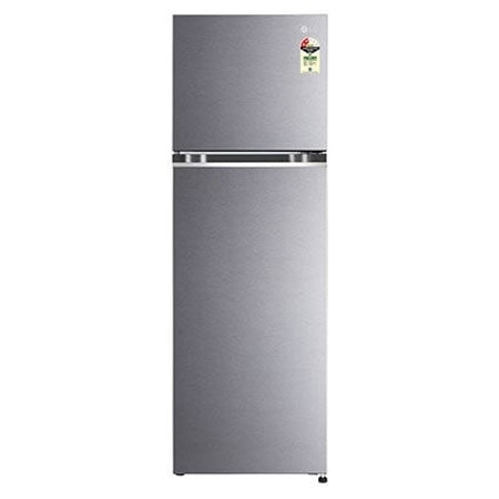 LG 272L Smart Inverter Double Door Refrigerator with Multi Air Flow, Dazzle Steel