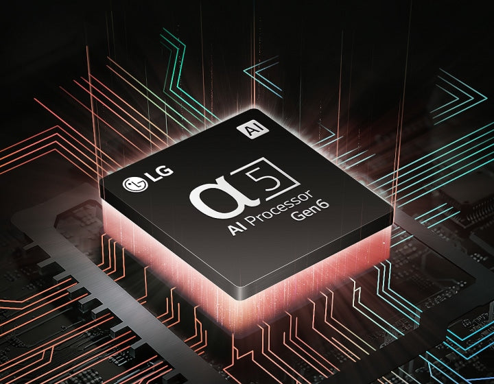 LG 80cm (32 inch) HD Smart TV with α5 AI Processor Gen6, HDR10