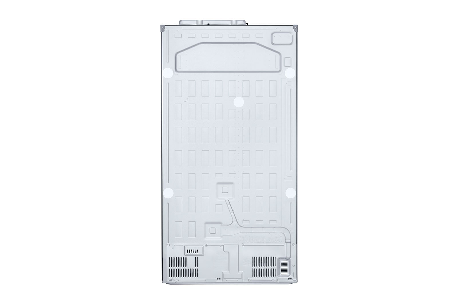 LG 650L Wi-Fi Convertible Side-by-Side Refrigerator with DoorCooling+™, Black Mirror Finish