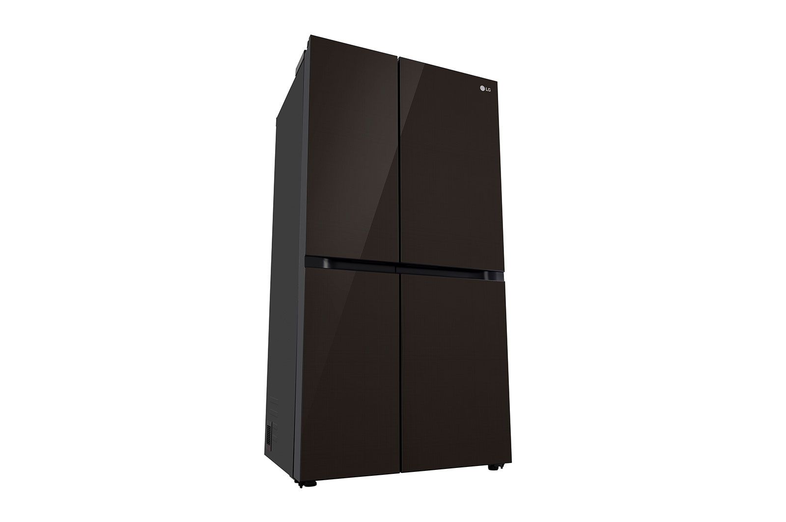 LG 650L Smart Side-by-Side Refrigerator with Wi-Fi, DoorCooling+, Linen Brown