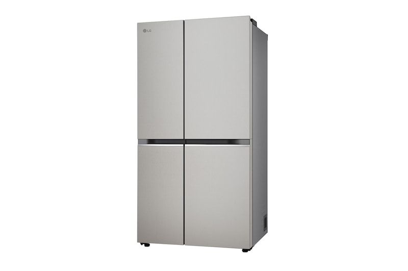 LG 650L Smart Inverter Side-by-Side Refrigerator: Wi-Fi, DoorCooling+, Urban Steel Finish