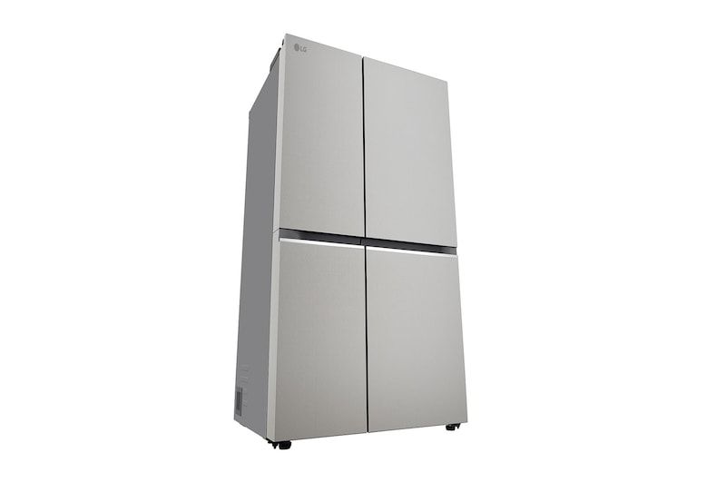 LG 650L Smart Inverter Side-by-Side Refrigerator: Wi-Fi, DoorCooling+, Urban Steel Finish