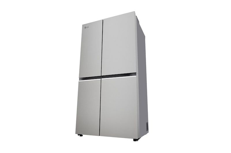 LG 650L Smart Inverter Side-by-Side Refrigerator: Wi-Fi, DoorCooling+, Urban Steel Finish
