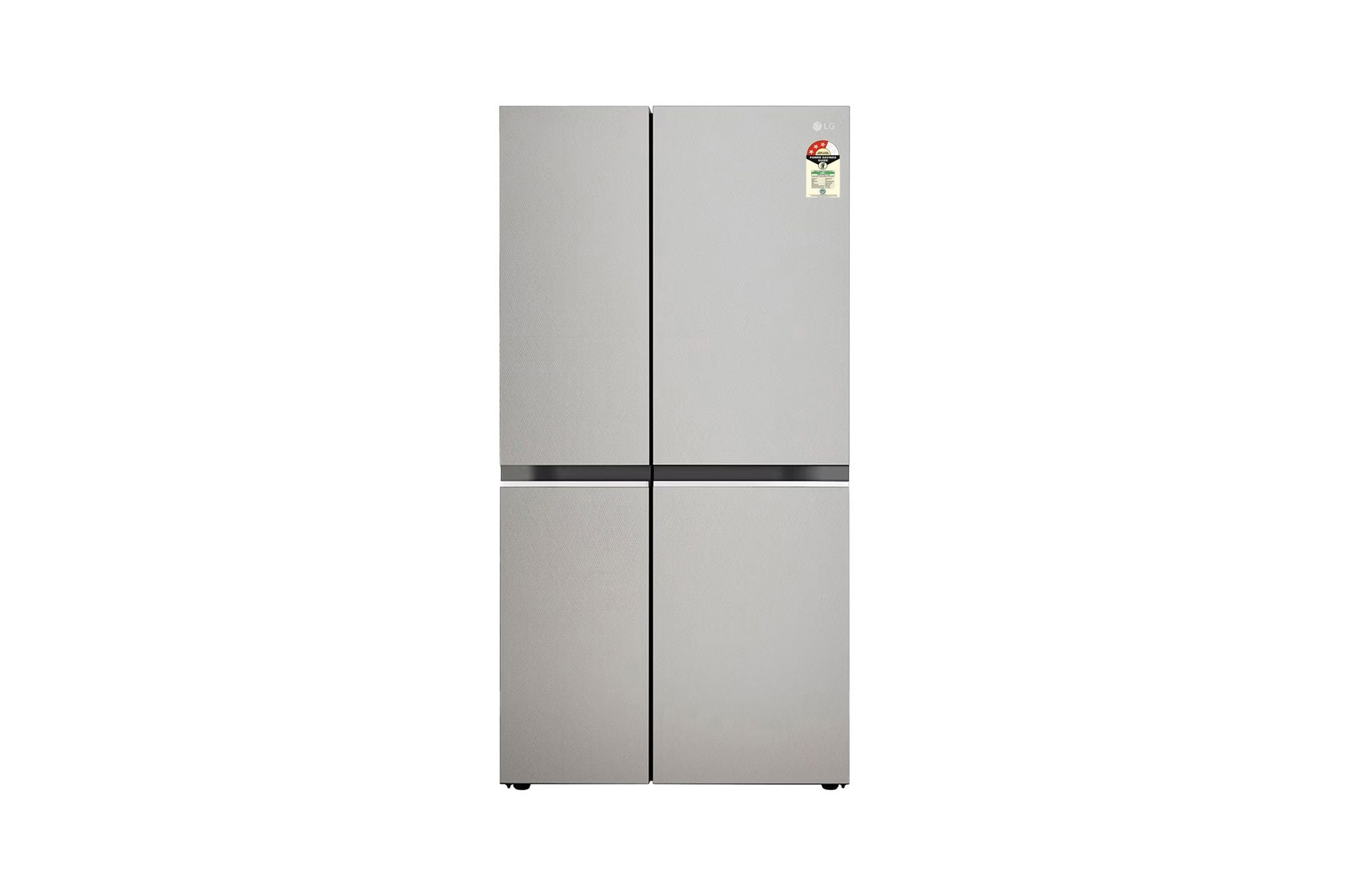 LG 650L Smart Inverter Side-by-Side Refrigerator: Wi-Fi, DoorCooling+, Urban Steel Finish