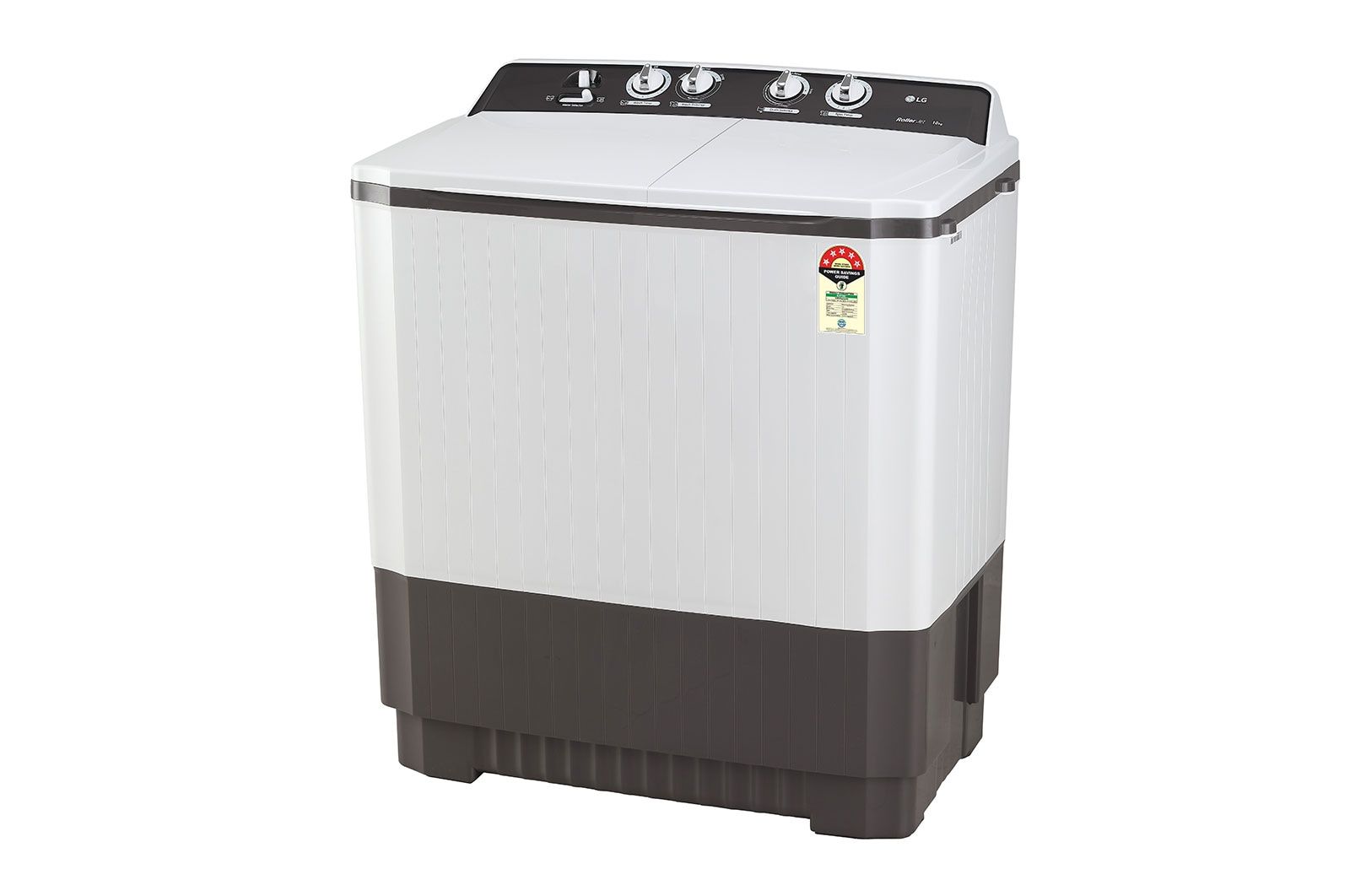 LG 10Kg 5-Star Semi-Automatic Top Load Washing Machine with Roller Jet Pulsator