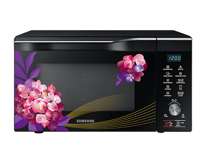 Samsung 32L Slim Fry Convection Microwave Oven with Masala & Sun Dry Modes