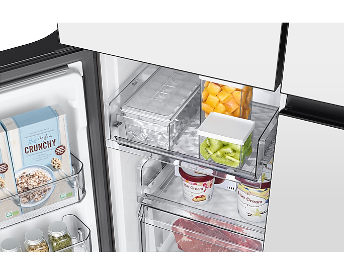 Samsung 650L BESPOKE 4-Door Convertible French Door Refrigerator with AI Energy Mode