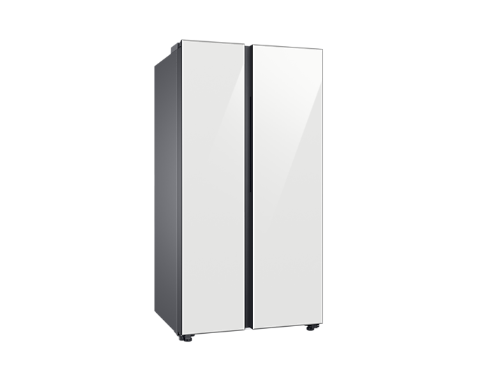 Samsung Bespoke 653L 5-in-1 Convertible Side-by-Side Refrigerator, Clean White