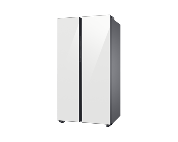 Samsung Bespoke 653L 5-in-1 Convertible Side-by-Side Refrigerator, Clean White
