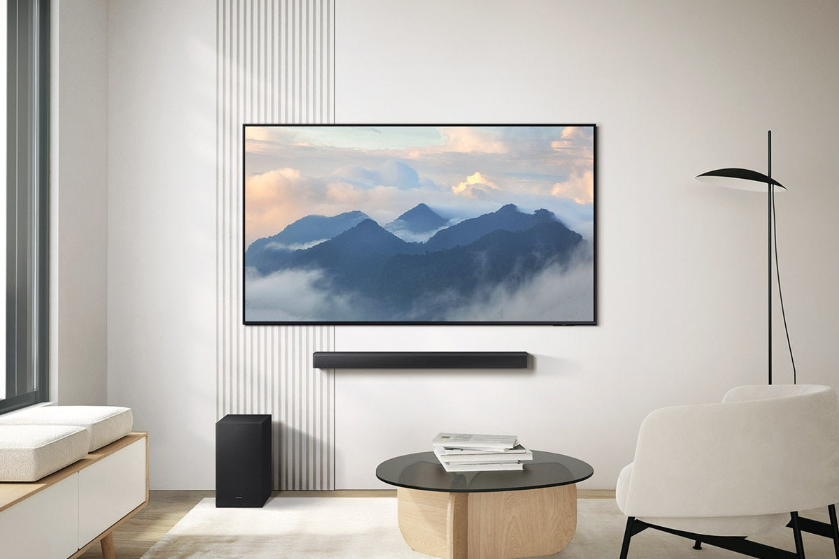 Samsung B-Series 370W 3.1ch Soundbar with Q-Symphony, Dolby Audio, Wireless Subwoofer