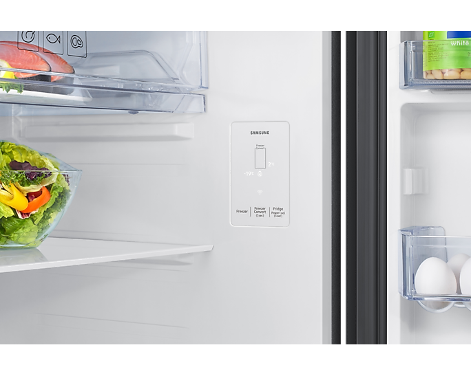 Samsung 467L Bespoke AI Double Door Refrigerator with 5-in-1 Convertible Freezer