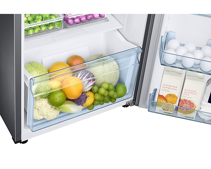 Samsung 236L Digital Inverter Double Door Refrigerator with All-around Cooling, Elegant Inox