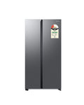 Samsung 653L 2 Star Side-by-Side Refrigerator with Twin Cooling Plus Smart Conversion Refined Inox (RS76CG80X0S9HL)