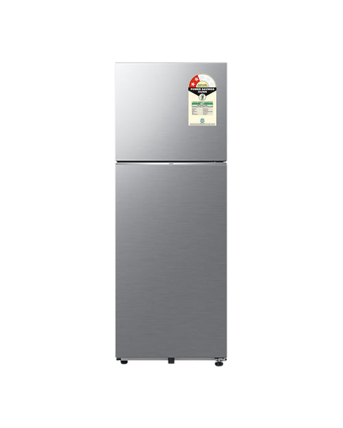 Samsung 330L 2 Star Double Door Refrigerator with Twin Cooling Plus Bespoke AI Smart WiFi Elegant Inox (RT34HG5A42S8HL)