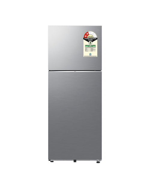 Samsung 396L 2 Star Double Door Refrigerator with Bespoke AI Twin Cooling Plus 5-in-1 Convertible SmartThings Wi-Fi Elegant Inox (RT41HG6A22S8HL)