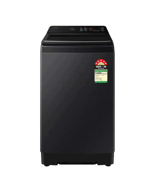 Samsung 10 Kg 5 Star Top Load Washing Machine with AI Wash + In-Built Heater + Hygiene Steam (WA80F10B3BTL)