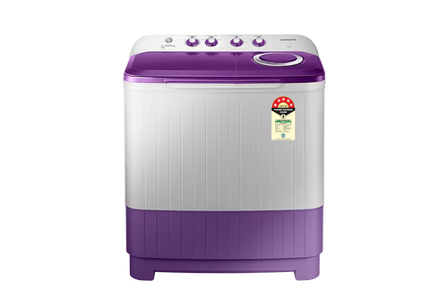 Samsung WT70M3000UU Semi Automatic Washing Machine - Front View with 5 Star Energy Label