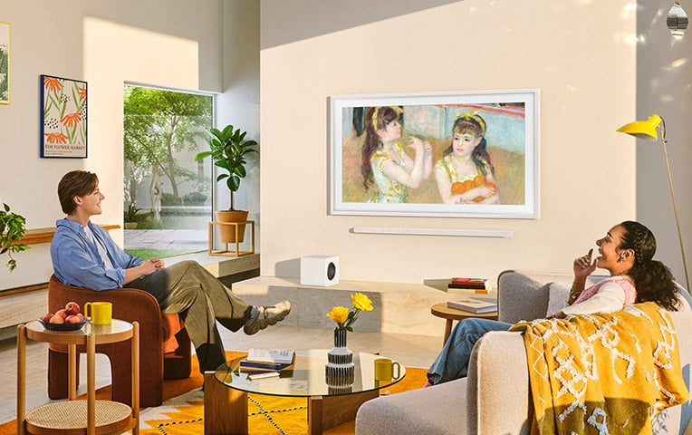 Samsung The Frame 55-inch QLED 4K Smart TV: Art Mode, Slim Design