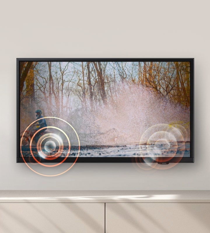 Samsung 32-inch HD Smart TV: Tizen OS, HDR, Knox Security, Immersive Audio