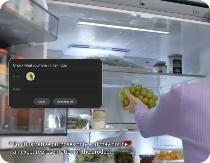 Samsung 658L AI Smart 4-Door French Door Refrigerator with Hybrid Cooling