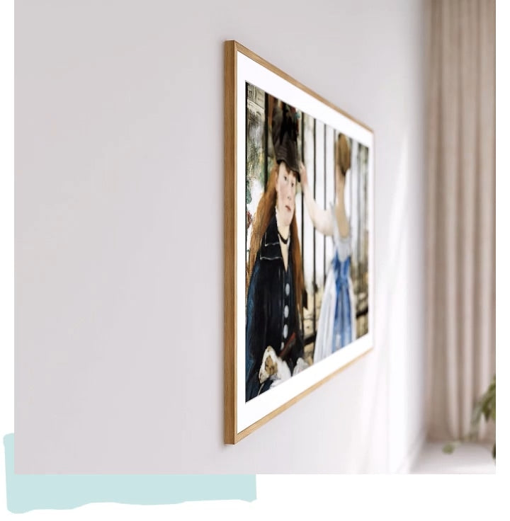 Samsung The Frame 55-inch QLED 4K Smart TV: Art Mode, Slim Design