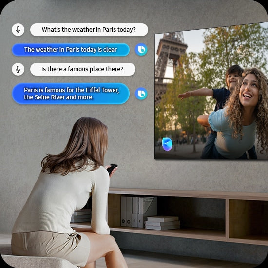 Samsung 50-inch Real QLED 4K AI Smart TV with Quantum Dot Display