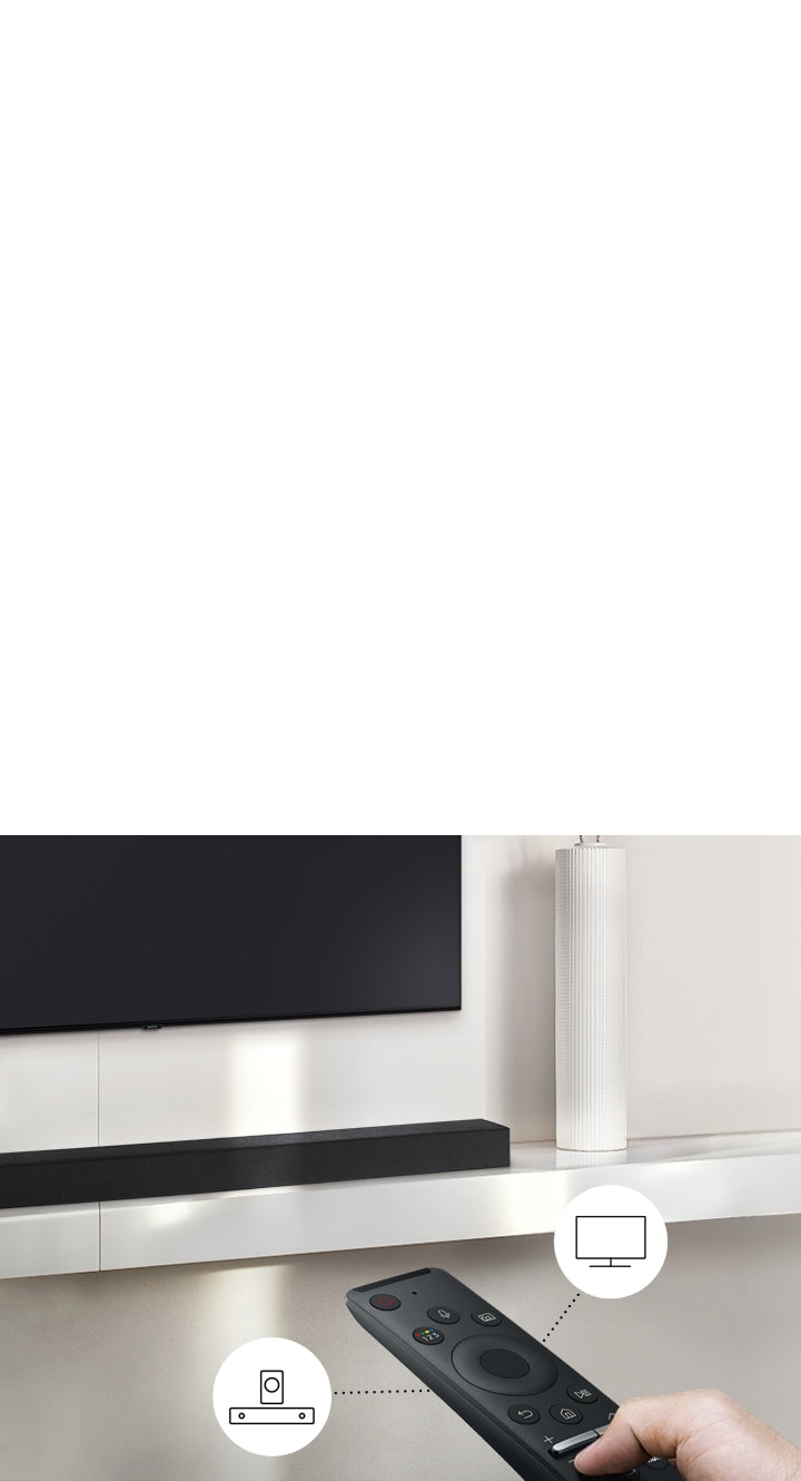 Samsung HW-T42E 150W 2.1Ch Soundbar with Wireless Subwoofer & Smart Sound