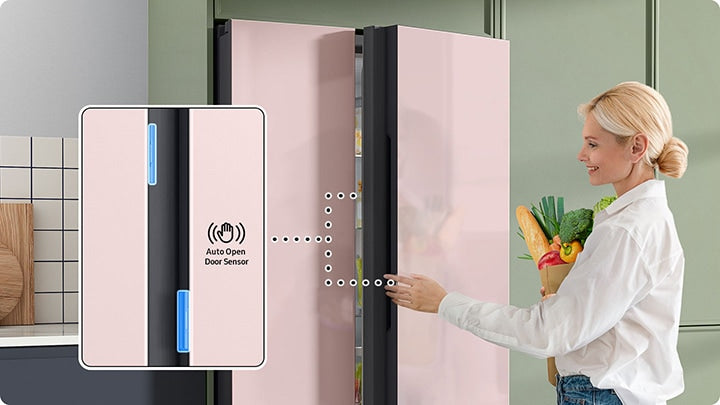 Samsung Bespoke 653L 5-in-1 Convertible Side-by-Side Refrigerator with AI Energy