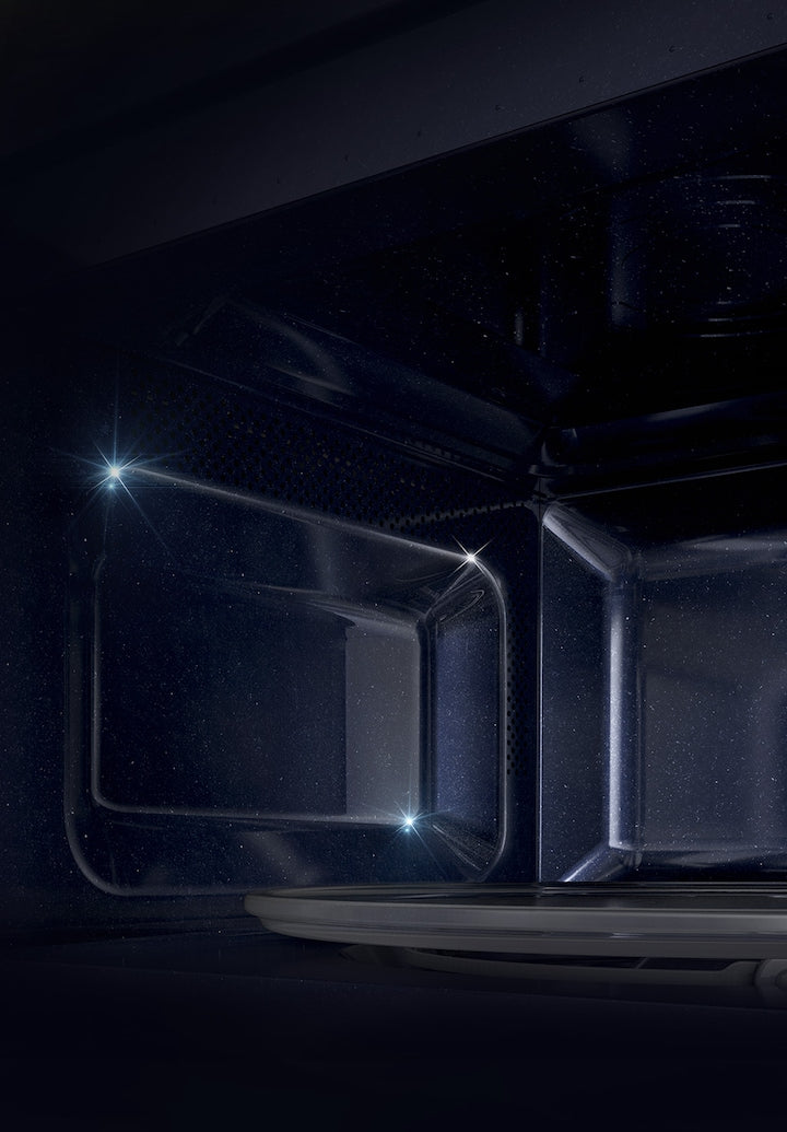 Samsung 23L Solo Microwave Oven: Quick Defrost, Ceramic Interior, Eco-Smart