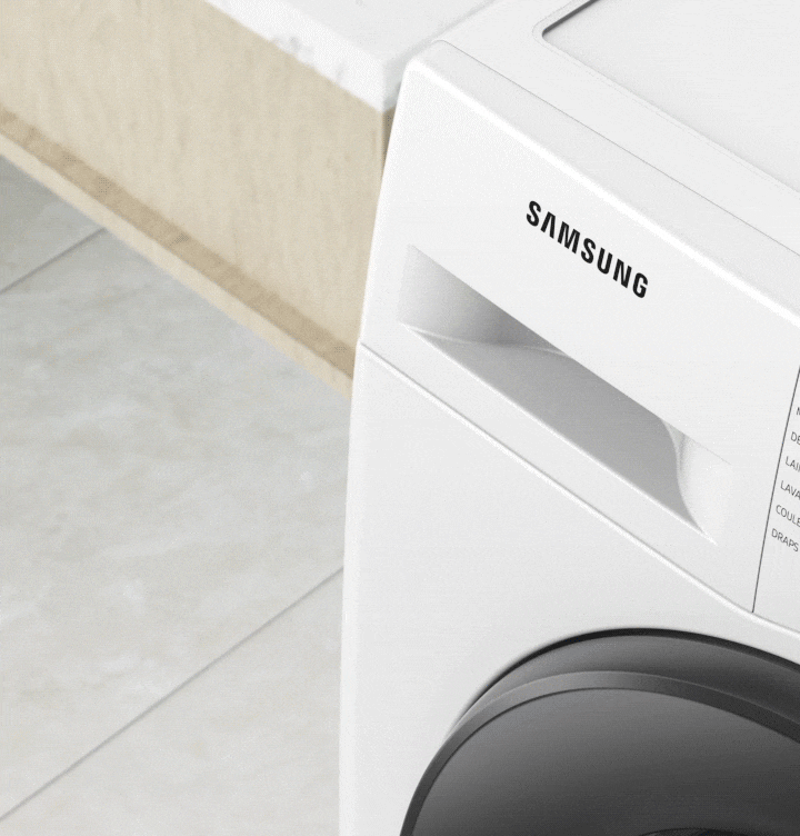 Samsung 8.0 kg EcoBubble Front Load Washing Machine with Hygiene Steam & DIT Motor